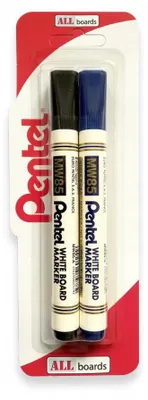 Image de Marqueur effaçable à sec Pentel MW85 vert
