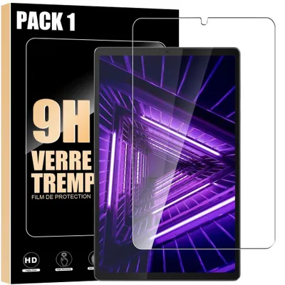 Image de Verre Trempé pour Lenovo Tab M10 FHD Plus 10,3 Pouces - Protection Anti-Rayures Transparent