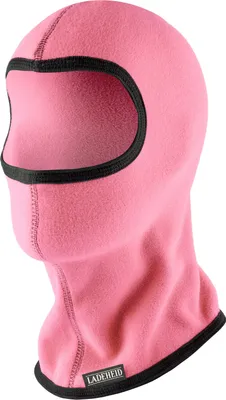 Produktbild von Ladeheid Kinder Jugend Mädchen Microfleece Sturmhaube Skimaske LA-203 (Hellrosa, One Size) .