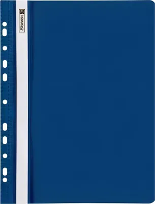 Produktbild von BRUNNEN Schnellhefter Kunststoff blau DIN A4