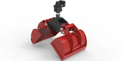 Produktbild von Joma-Tech Forstgreifer OG12 inkl. 3t Bolzenrotator und Einlegeschalen 650 mm