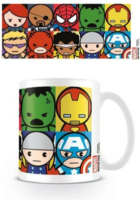 Produktbild von Pyramid International Marvel Comics Tasse Kawaii Characters
