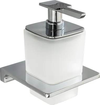 Produktbild von BadeDu SIRIUS Seifenspender mit Halter verchromt