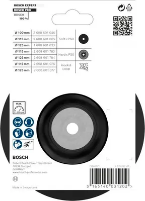 Produktbild von PRO Stützteller weich, 115 mm, M14