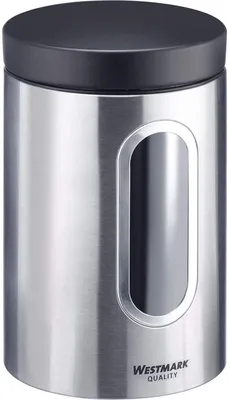 Image de WESTMARK 62372260 WESTMARK Vorratsdose 19,5 cm hoch grau 1800,0 ml