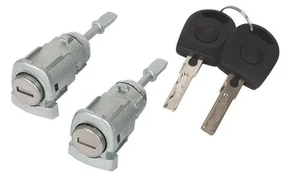 Produktbild von VW Transporter T5 03-15 Türschloss-Einsätze vorne links + rechts, 2-teiliger Satz