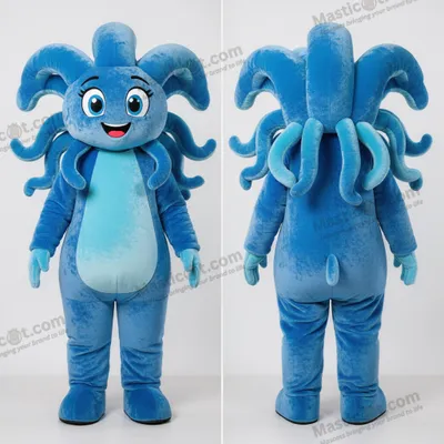 Produktbild von Türkisfarbene MASTICOT Medusa-Schlangen-Maskottchen