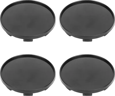 Obrázek produktu pro 4ks středové krytky kol módní vzhled univerzální krytky náboje pro většinu vozidel vnější průměr 59 mm vnitřní průměr 51 mm černá barva