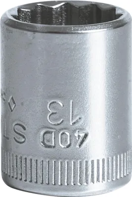 Zdjęcie produktu dla STAHLWILLE 01030014, Gniazdko, Chrom, DIN EN 3709 / ASME B 107.5M, 30 g