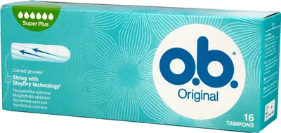 Zdjęcie produktu dla o.b. Original Super Plus 16 szt.