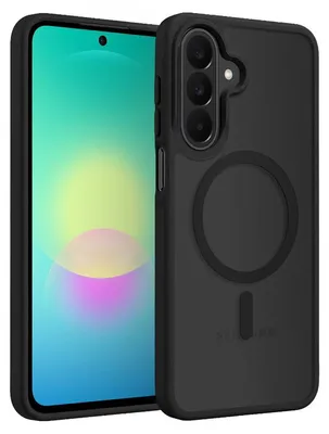 Obrázek produktu pro Crong Hybrid Matte Magnetic – magnetické pouzdro MagSafe pro Samsung Galaxy A27 5G (černé)