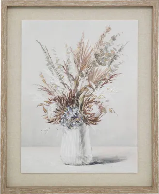 Produktbild von Bedruckte leinwand "tiana" 40x50cm beige - Atmosphera créateur d'intérieur