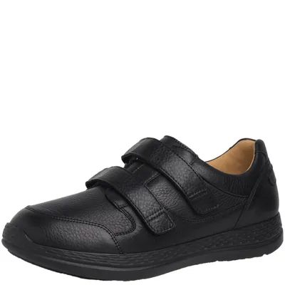 Produktbild von GANTER SENSITIV KarlLudwig K/L Herren Kletthalbschuhe schwarz Glattleder - Größe: UK 11,5