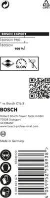 Image de BOSCH 2608900600 BOSCH EXPERT CYL-9 MultiConstruction Foret à béton, Ø 3,0 mm, 1 pc.