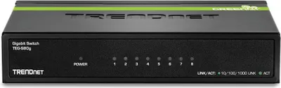 Produktbild von TRENDnet 8-Port Gigabit GREENnet Switch /w metal case