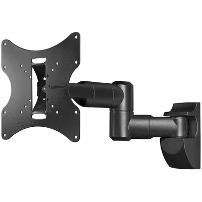 Immagine prodotto di Goobay 51895 TV EasyScope Twin M, nero - Supporto a parete telescopico doppio per TV fino a 107 cm (42'')