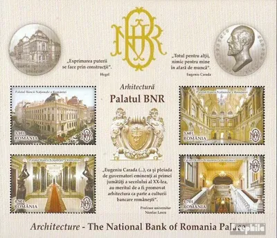 Produktbild von Briefmarken Rumänien 2013 Mi Block557 (kompl.Ausg.) postfrisch Architektur