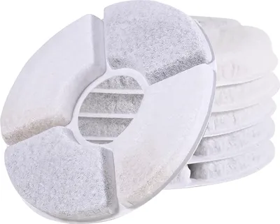 Immagine prodotto di Filtro per fontana per gatti 6 pezzi carbone attivo per fontana 21597