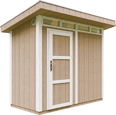Obrázok produktu pre Záhradný domček prémiovej kvality Š161xD294xV239 cm 3m² s podlahou a bitúmenovou dlažbou -TIMBELA M901 -TERRA HNEDÁ