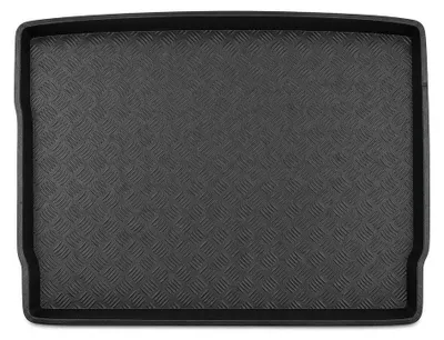 Productafbeelding van Rubberen kofferbakmat voor Volkswagen Golf V 2005-2009 (hatchback) – zwart, op maat