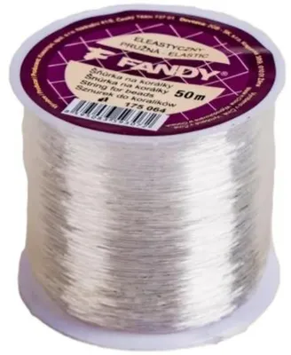 Immagine prodotto di Filo elastico per perline, 50 m - Fandy