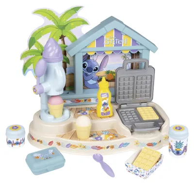 Zdjęcie produktu dla Smoby Little Stitch Gourmet Beach Bar, Kuchnia, Stitch, 3 lat(a), Wielobarwny, Plastik