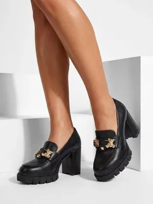 Produktbild von Damen Sandalen Athen mit Blockabsatz aus  in Schwarz, Größe 40