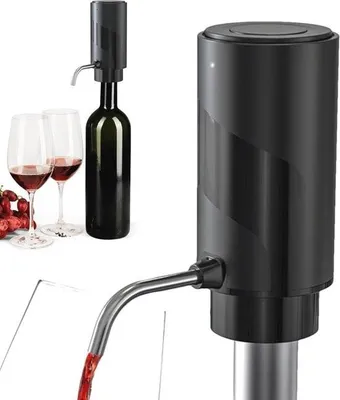 Produktbild von Elektrischer Weinbelüfter – Automatische Karaffe für optimalen Weingenuss
