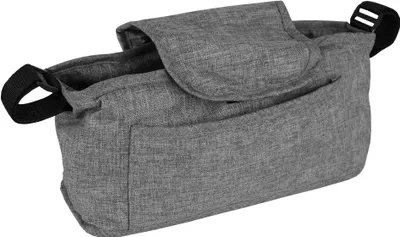 Immagine prodotto di Borsa frontale per passeggino per animali domestici - grigio intrecciato