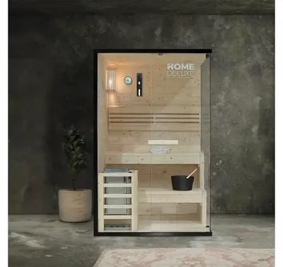 Obrázok produktu pre HOME DELUXE Traditional SHADOW M - 120x120x190 cm vrátane 3,6 kW saunového ohrievača