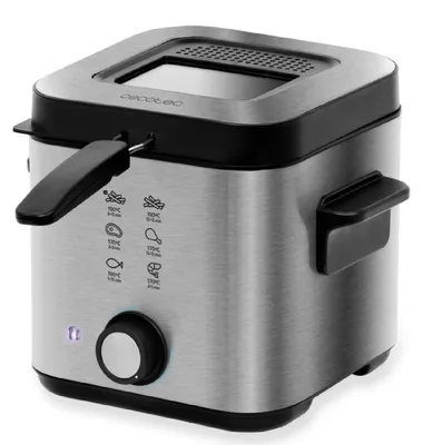Produktbild von Cecotec CleanFry Infinity 1500, Fritteuse, 1,5 l, 0,8 kg, 1,5 l, 190 °C, Einzelbild