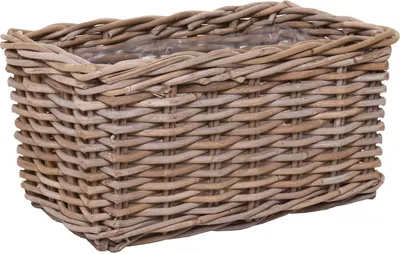 Immagine prodotto di Fioriera FLORET in rattan naturale 40x23x20 cm