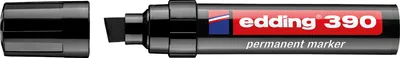 Image de Edding 390-001 390 Marqueur indélébile - rechargeable, env. 4 - 12 mm, noir