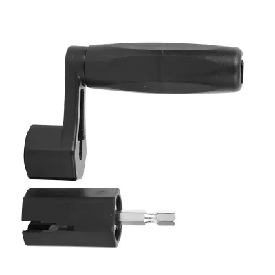Imagen del producto de Herramienta 2 en 1 para cambiar cuerdas de guitarra, color , fabricada en ABS, que incluye extractor de clavijas de puente, extractor de clavijas y destornillador/broca