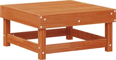 Produktbild von vidaXL Gartenfußstütze Massives Kiefernholz Wachsbraun