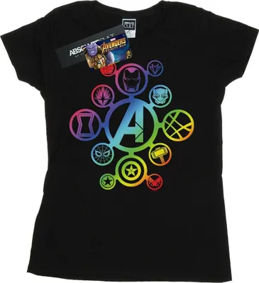 Produktbild von Marvel - "Avengers Infinity War" T-Shirt für Damen BI9252 (S) (Schwarz)