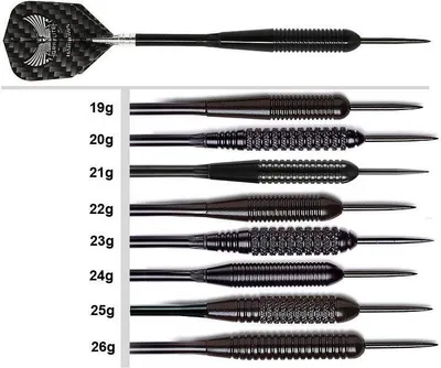Image de Harrows Black Arrow - Fléchettes à pointe