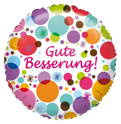 Productafbeelding van AMSCAN 2964201 Folieballon "Beterschap" - Diameter 43 cm
