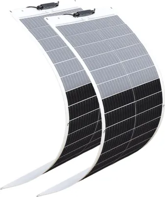 Zdjęcie produktu dla Panel słoneczny, monokrystaliczny, wodoodporny, 200w 2szt 100w zestaw