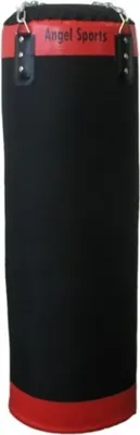 Produktbild von Boxsack 60 cm 10 kg schwarz / rot