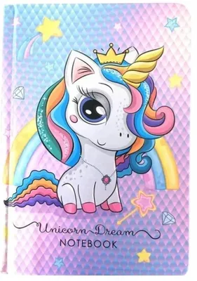 Image de Cahier décoratif A6/64K uni TW Licorne
