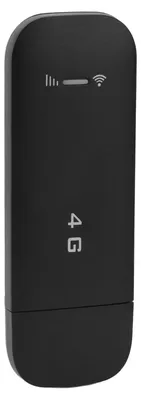 Obrázok produktu pre Prenosný WiFi router s podporou 4G LTE a USB, podporuje 10 zariadení, šifrovanie WiFi WPA a WPA2, prenosný WiFi hotspot s USB a slotom na SIM kartu, čierny