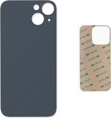 Produktbild von OEM iPhone 13 Akkudeckel Backcover Rückseite Glas Schwarz