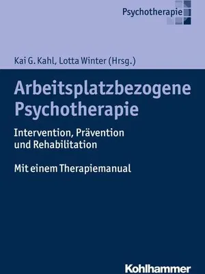 Produktbild von Arbeitsplatzbezogene Psychotherapie