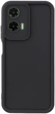 Immagine prodotto di Custodia per Motorola Moto G35 - Cover posteriore Phonesta Grooved in silicone - Nero