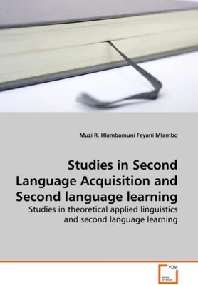 Produktbild von Studies in Second Language Acquisition and Second language learning