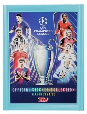 Obrázek produktu pro Topps – Liga mistrů 2024/2025 – Sběratelské samolepky – 1 album + 50 různých samolepek (náhodný výběr)