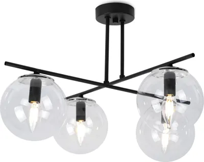 Produktbild von Loft Hängelampe über Esstisch – Moderne Deckenlampe Kronleuchter im Industrie Design