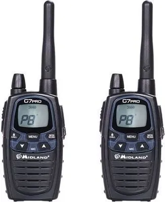 Immagine prodotto di Alan - Midland - Albrecht MIDLAND® G7 PRO - PMR446 BLISTER con 2 WALKIE-TALKIE PROFESSIONALI