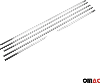Obrázok produktu pre Okenné lišty pre Toyota Land Cruiser Prado 2009-2023 nerezová oceľ 6x